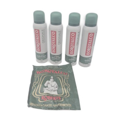 Borotalco Deospray Körperpflege Original dreifacher Trockenschutz frisch und san