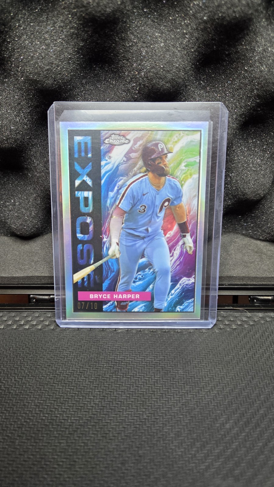 2025 Topps Chrome Bryce Harper Expose /10