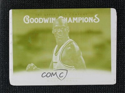 2021 Goodwin Champions Horizontal Printing Plate Yellow 1/1 Michael Jordan i4d