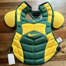Nike Vapor Catchers Chest Protector 17” Baylor University Team Issued Rare HTF