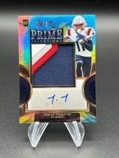 Tyquan Thornton 2022 Select Prime Selections Rookie RPA Tie-Dye #/25 Patriots