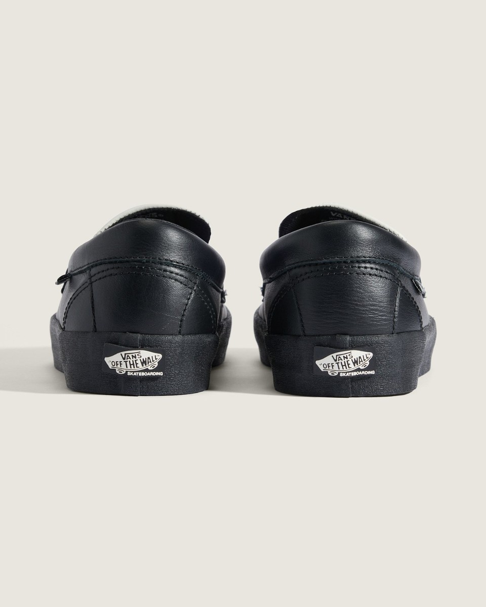 Vans Skate Loafers VN000VA6Y28 BLACK WHITE Men's US4-12 Natural