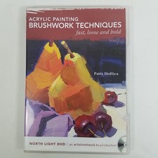 Acrylic Painting Brushwork Techniques Patti Mollica DVD Fast Loose  Bold
