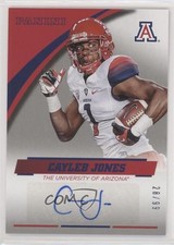 2016 Panini University of Arizona Silver 28/99 Cayleb Jones #CJ-UA Auto 0d8
