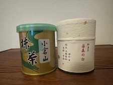 Yamamasa Koyamaen x KANBAYASHI SHUNSHO Matcha Can set of 2 UJI Ceremonial Grade