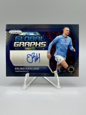 2025 Panini Prizm FIFA Club World Cup ERLING HAALAND Auto Global Graphs #GG-EH