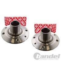 2X febi bilstein Radnabe Vorne Beidseitig Passend FÜR Dacia Dokker Lodgy