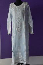 Original agha noor organza 3 Piece Suits In medium Size