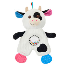 0-6 Mos Spark Create Imagine Cow Snuggle Rattle Toy