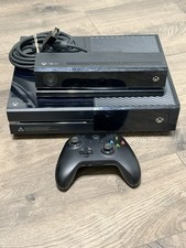 Xbox One Bundle 1540 Controller Kinect Sensor 500GB Tested Works NO CABLES