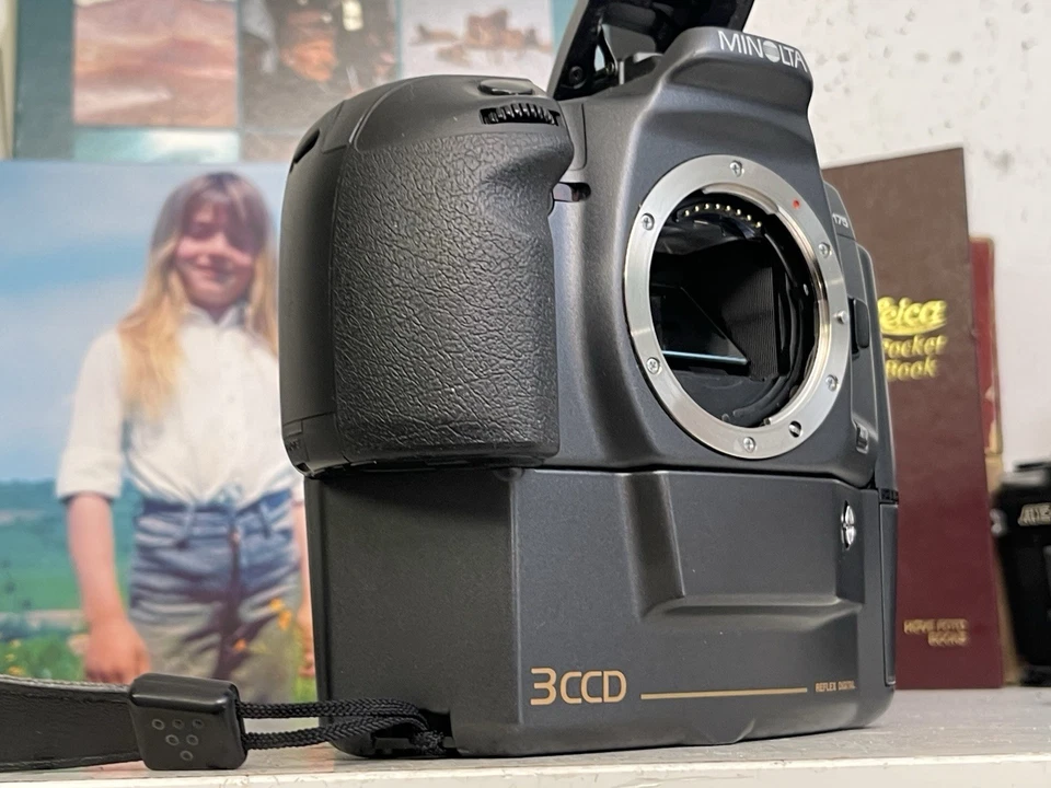 Minolta RD-175 world's first MINOLTA digital kamera SLR Spiegelreflexkamera,rare - Bild 4 von 4