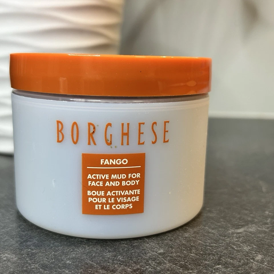 NUEVO Borghese 4 piezas Fango Active Mud, remojo corporal, tono y esponja de 4” Foto 2 de 4