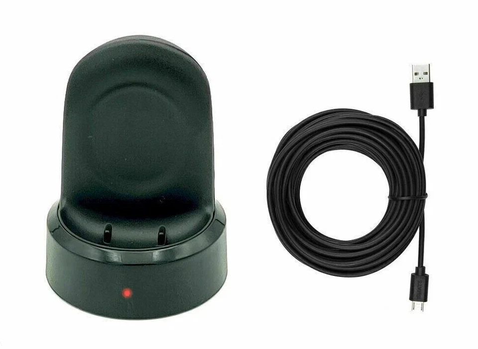 Wireless Charging Dock Charger-For Samsung Galaxy Watch/Gear S3 Frontier Classic - Image 3 of 3