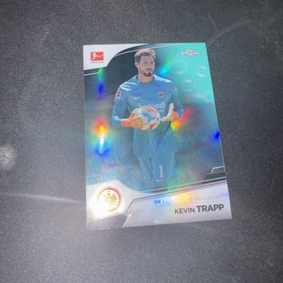 Topps Bundesliga Chrome 22/23 Kevin Trapp Aqua Wave 187/275 No. 32