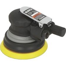 Klutch Orbital Air Sander, 5in. Dia., 10,000 RPM, 1.6 CFM