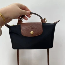 Longchamp Le Pliage XS Mini Tote Shoulder Bag Black Handbag - Multiple Colors