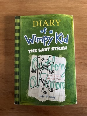 Last Straw by Jeff Kinney (2012, Trade Paperback)