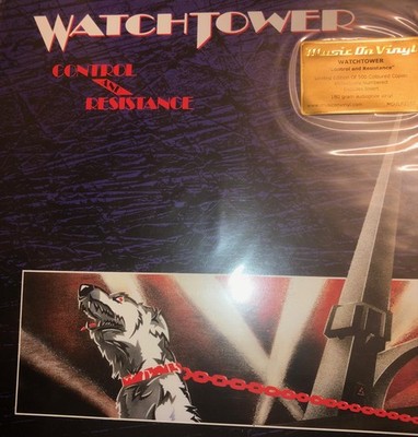 Neu 12'' Vinyl LP WatchTower   Control And Resistance - Coroner Razor Xentrix 13