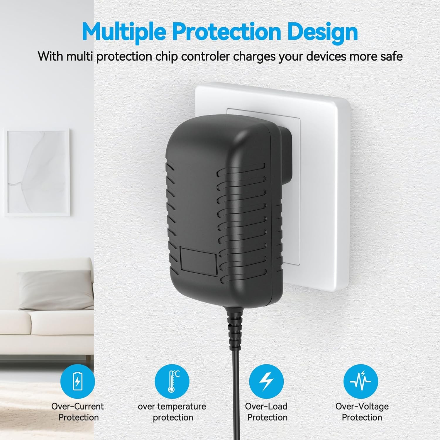 AC Adapter Power Supply for D-Link DES-1105 DES-1108 Desktop Switch Charger