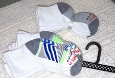 9 pairs Hanes X-Temp Ankle Socks Women's size Medium Lot Set