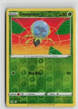 Pokemon TCG Fusion Strike Dewpider x1 NM Reverse Holo 019