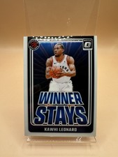 Kawhi Leonard Winner Stays Insert - No. 8 24/25 NBA Panini Donruss Optic