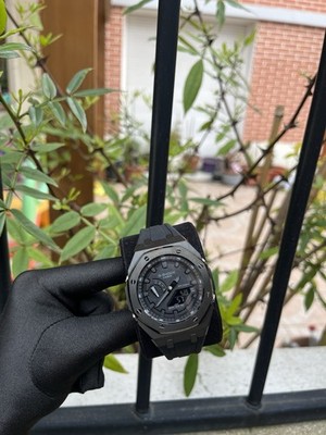 Custom G-Shock Mod - Full Black Edition