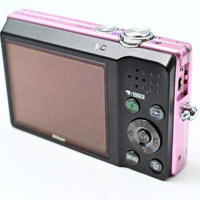 Nikon COOLPIX S570 12MP Nikkor 5x Wide Optical Zoom VR Pink [Exc+5