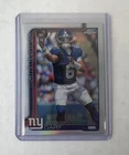 2025 Topps Chrome Jaxson Dart Rookie Refractor #306 New York Giants (RC)
