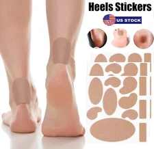 55Pcs Anti-wear Heels Stickers Moleskin Tape for Feet Blisters Adhesive Pads USA