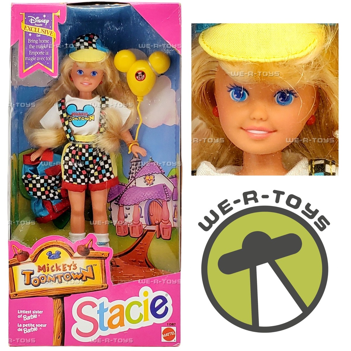 Barbie Mickey's Toontown Stacie Doll Disney Exclusive 1993