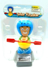Solar Dancer Kayaker Bobble Head Dashboard Accessory New