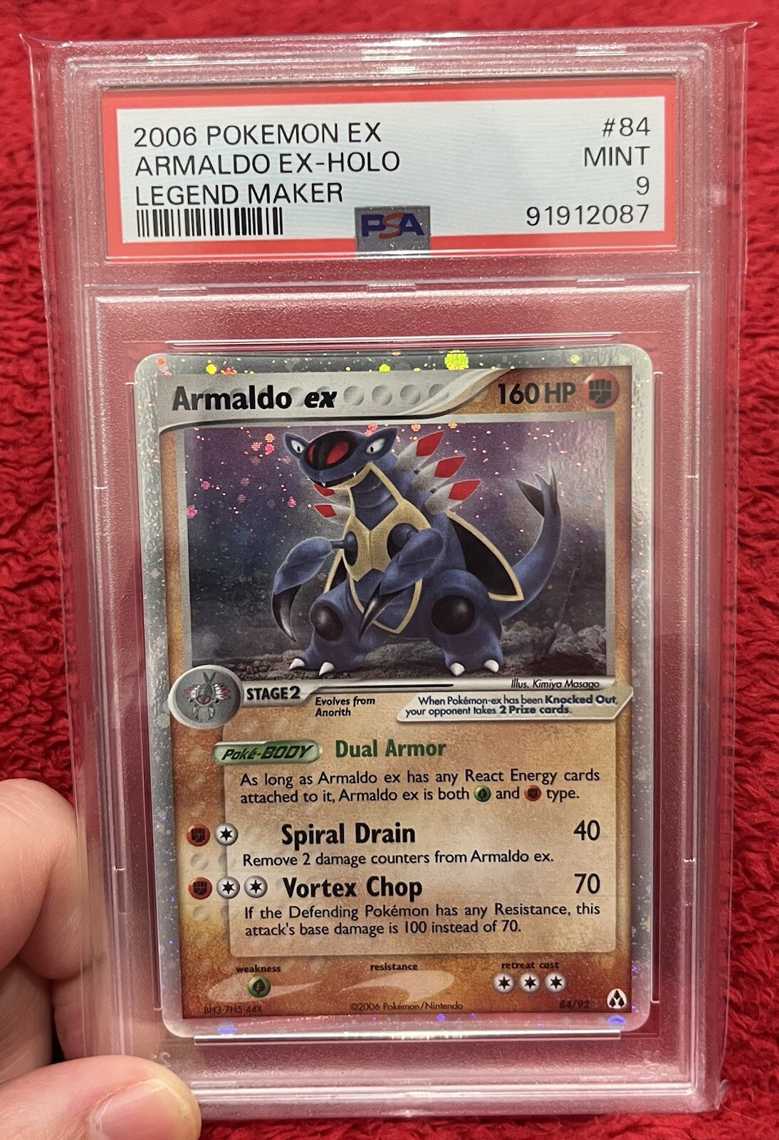 Armaldo ex 2006 EX: Legend Maker #84/92 Holo Price Guide Armaldo ex 2006 EX: Legend Maker #84/92 Holo Price Guide