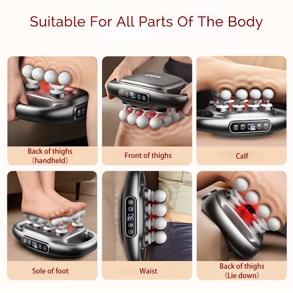 16-Head Whole Body Fascia Gun Massager | eBay