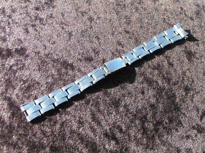Rolex Date Bandelement 4/65 Anstoss 66 Links Stahl Steel 13mm 14,50cm lang I054