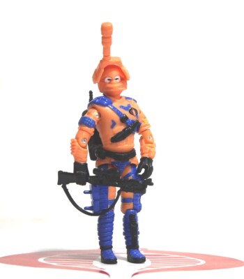GI Joe Action Figure URBAN ALLEY Night Viper Complete by Black Major
