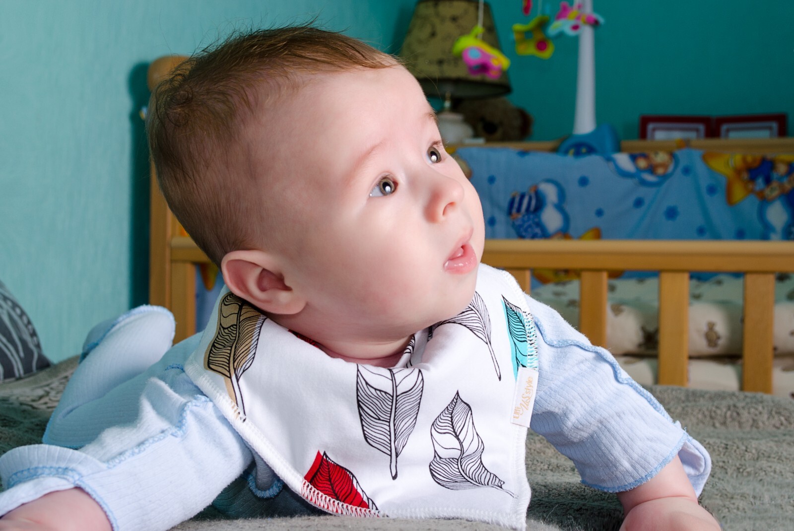 Pack of 8 Baby Bandana Drool Bibs for Boys Girls, Unisex Soft Cotton