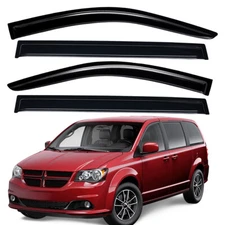Window Visor Vent Shade Guards for Dodge Grand Caravan Chrysler Town & Country