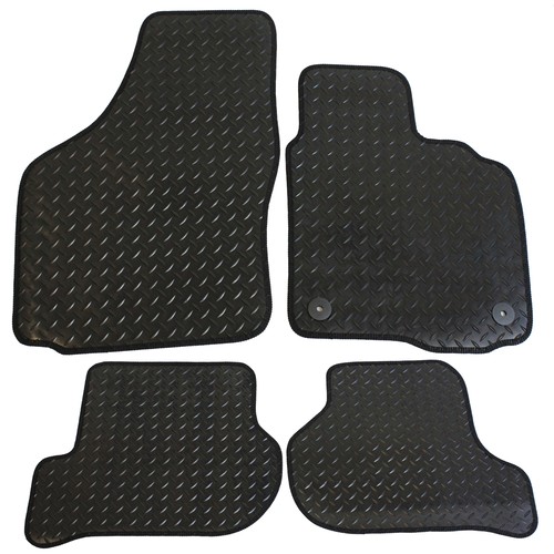 For Skoda Octavia MK2 20082013 Fully Tailored 4 Piece Rubber Car Mat