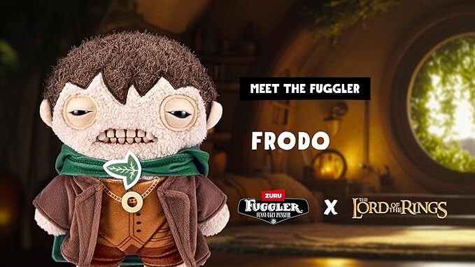 Fuggler Lord of the Rings ぬいぐるみ 3体セット Fuggler Lord of The Rings by ZURU, Funny Ugly Monster, Plush
