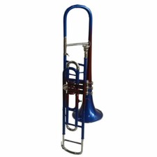 TROMBONE MULTICOLOR Bb flat Valve Trumbone WITH FREE HARD CASE Mouthpiece