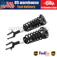 Pair Front Shock Strut Spring Assys Fit Mercedes W211 S211 E350 4Matic 2006-2009