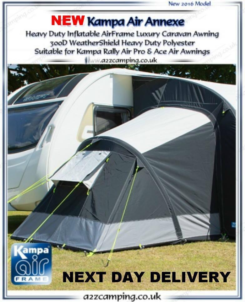 Tenda Da Campeggio Gonfiabile Kampa Dometic Pro Rally Grande Con Ace Air Tall Annex 9120001170 2021 - Foto 10