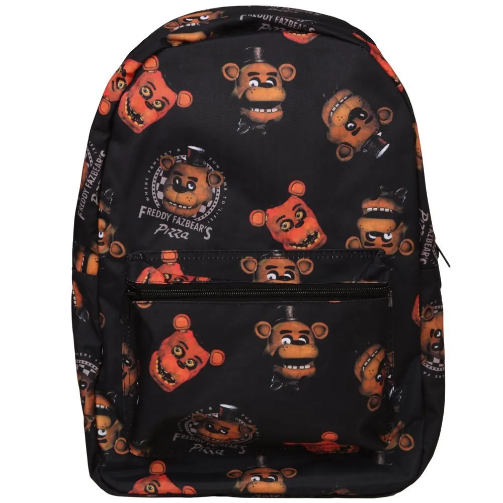 Five Nights at Freddy's Freddy Fazbear All Over Print Backpack Great  Quality!!!