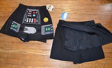 Star Wars Darth Vader Boxer Shorts with Cape Removable Caped Boxers Licensed