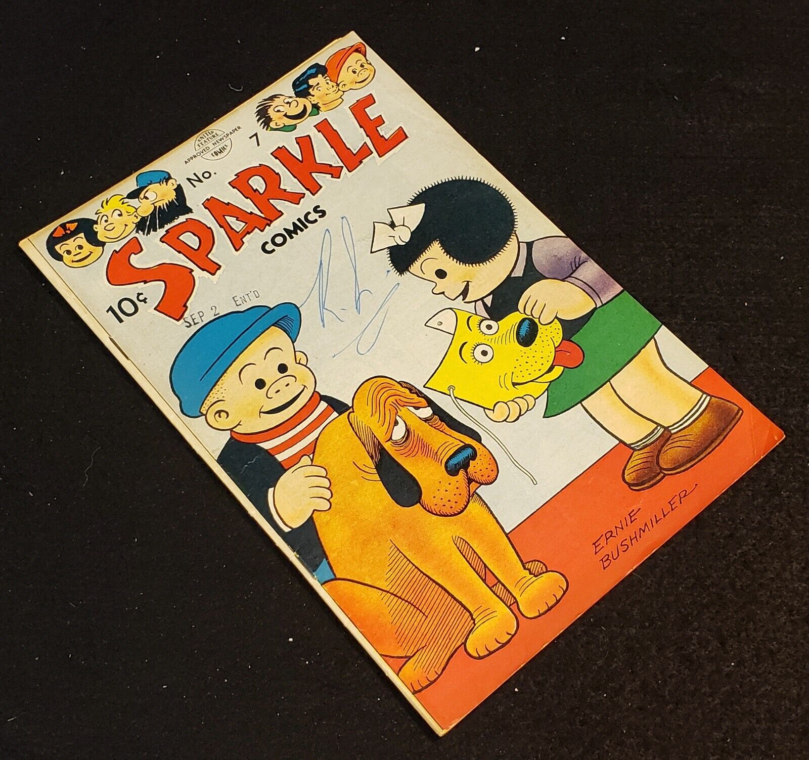 Sparkle Comics Issue #7 - United Features Syndicate - Golden Age Comics 1948 (9)
