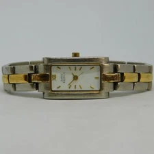 Anne Klein II 10/3195 Two Tone Quartz Analog Women's Watch Sz.5 3/4" New Battery