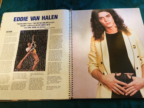 VAN HALEN - SPIRALBUCH 1984 EDDIE VAN HALEN, DAVID LEE ROTH (Bilder & Druck) HTF - Bild 7 von 13