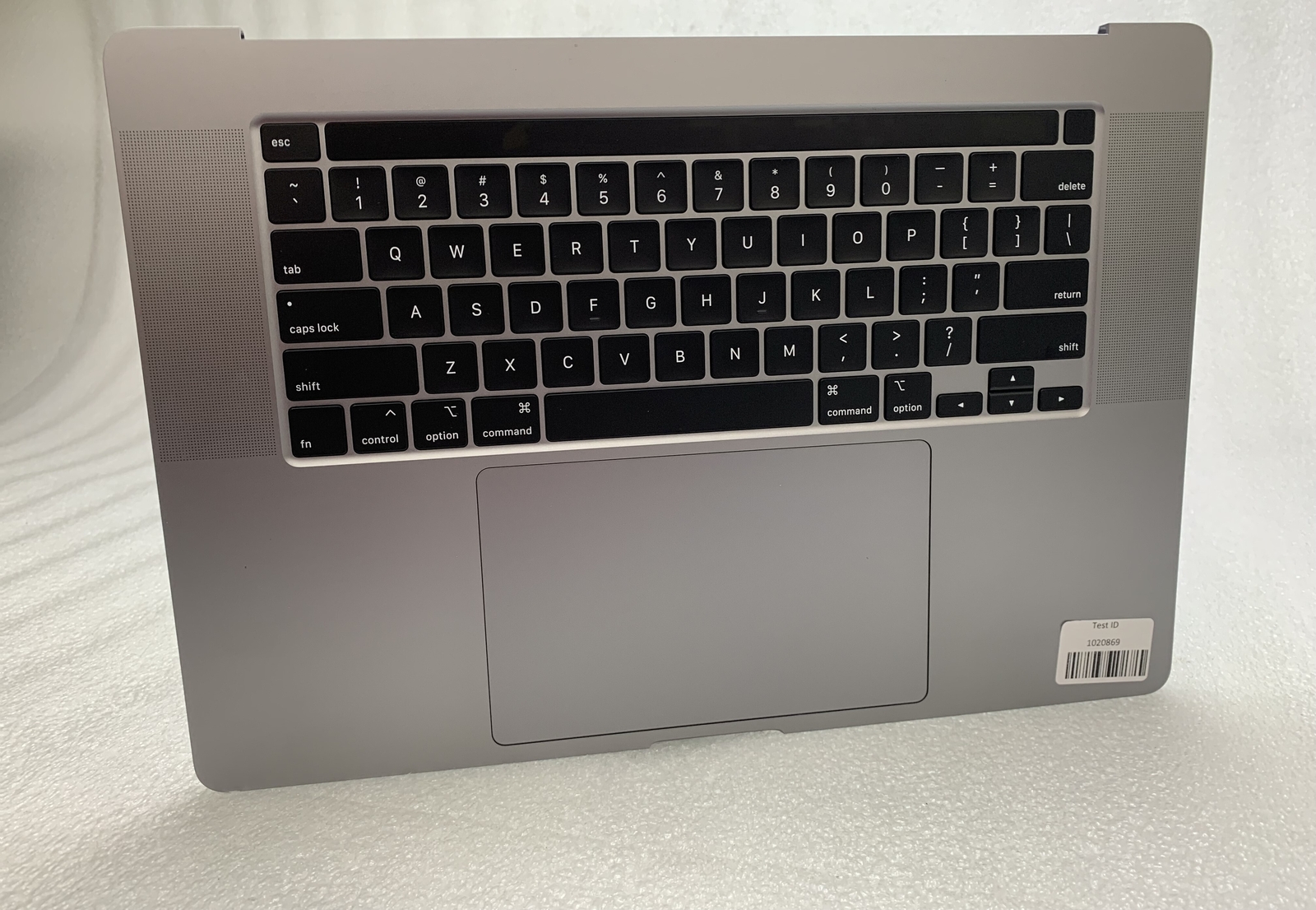 MacBook Pro A2141 16" Top Case, Touch Bar, Battery 661-13161 SPACE GRAY GRADE B