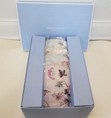 Wedgwood Cuckoo Tea Plates 8.25'' Multi Color 4PC SET